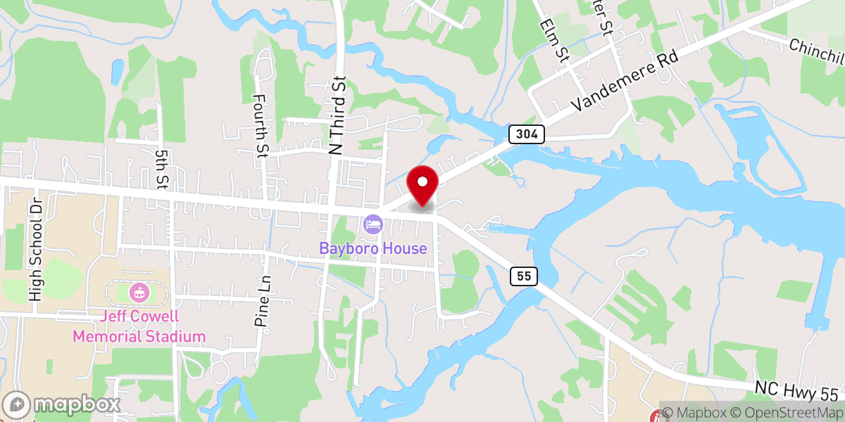 Map showing location of Daily Bread of Life Ministry