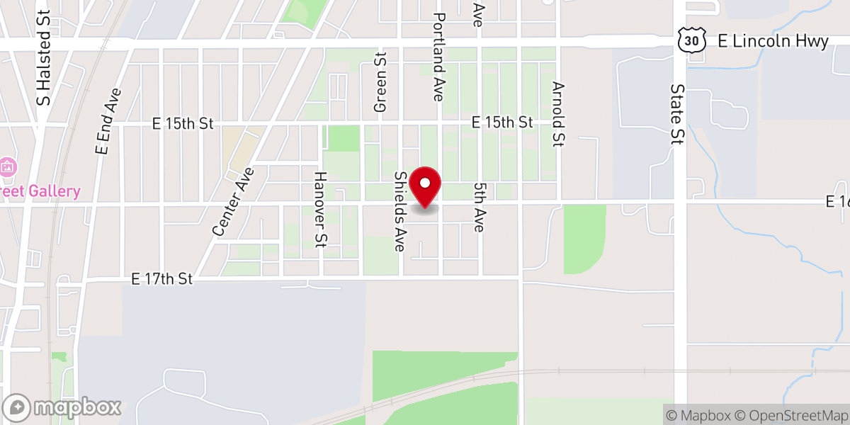 Map showing location of Christ For Everyone Headquarters