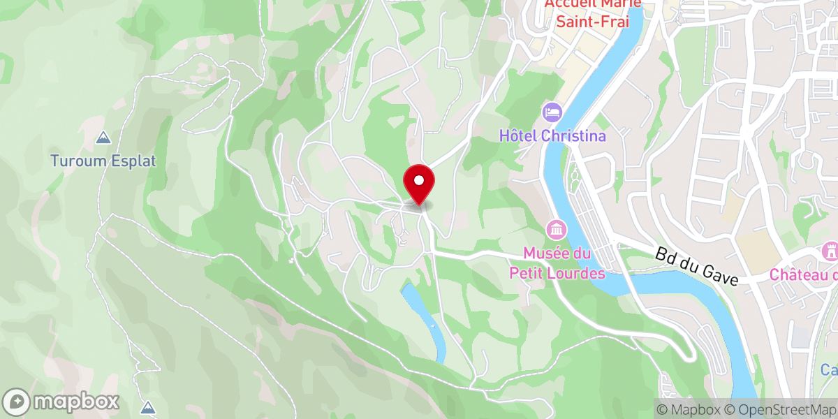 Map showing location of Cité Saint-Pierre