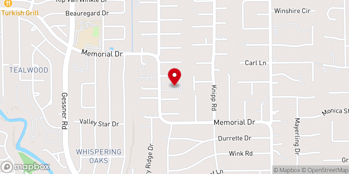 Map showing location of Christian Science Church
