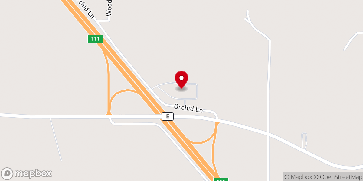 Map showing location of Cape County Cowboy Church
