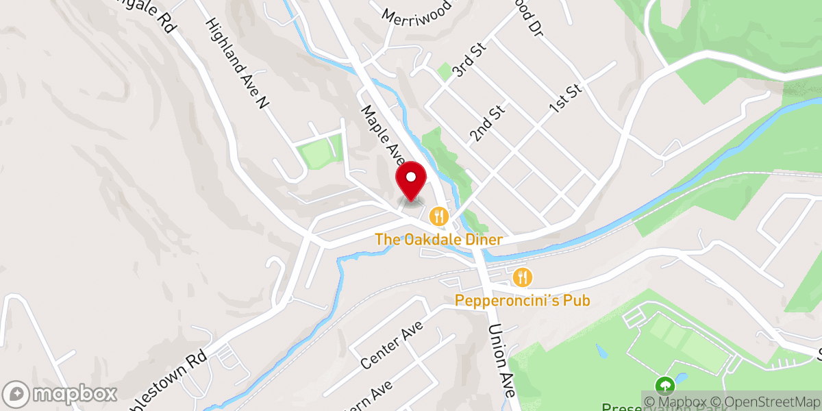 Map showing location of Rock Youth & Family Center