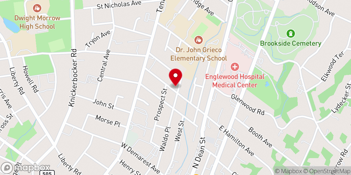Map showing location of Refuge Temple Church-God
