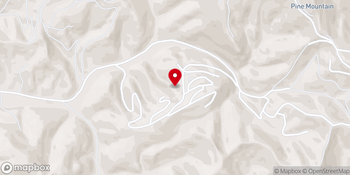 Map showing location of Angels View Wedding Chapel