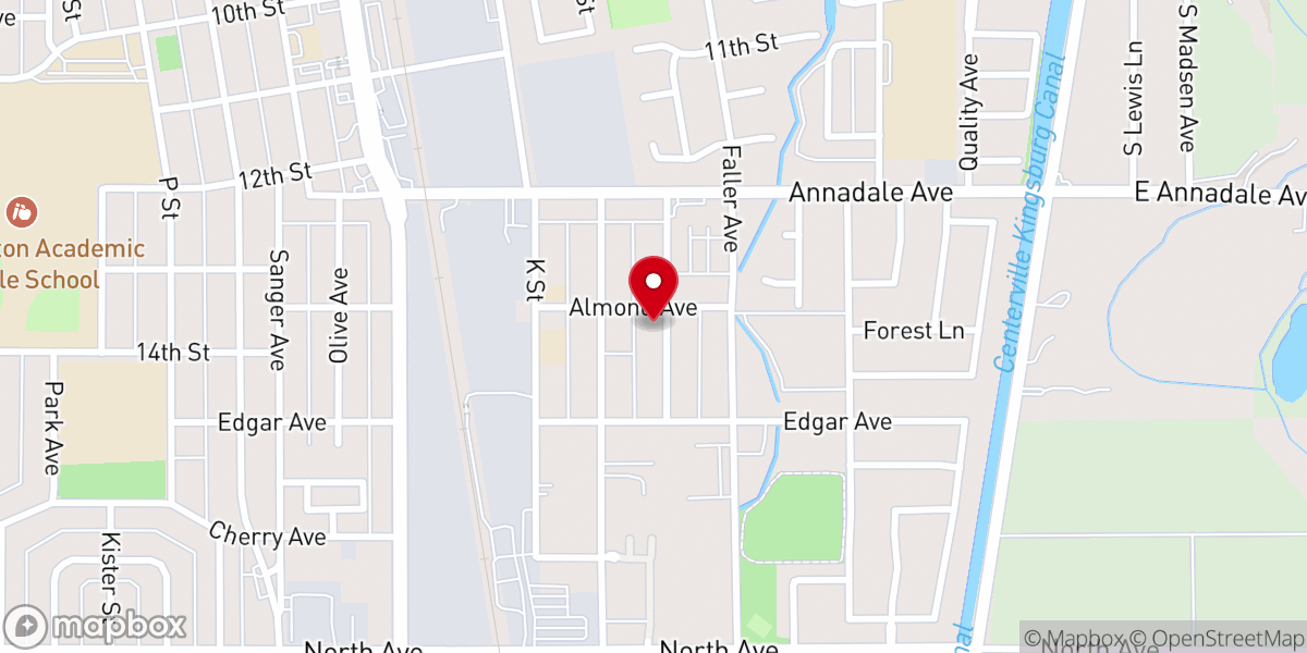 Map showing location of Family Worship Center