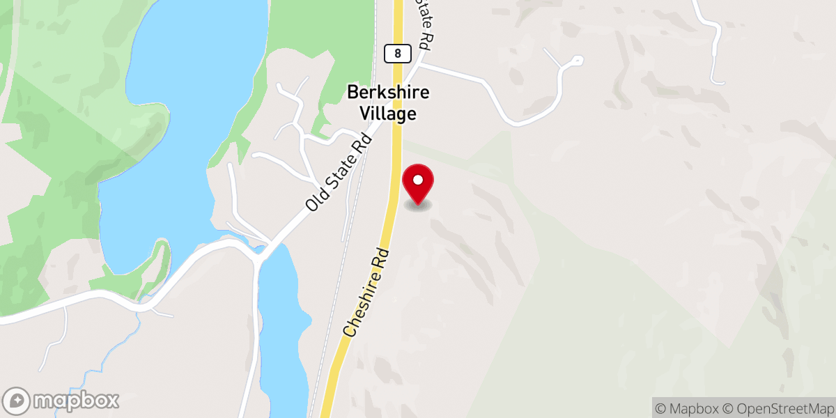 Map showing location of Berkshire Hills Seventh-day Adventist Church