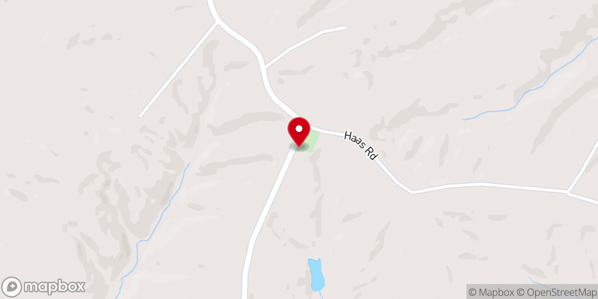 Map showing location of Saint Mathews Church