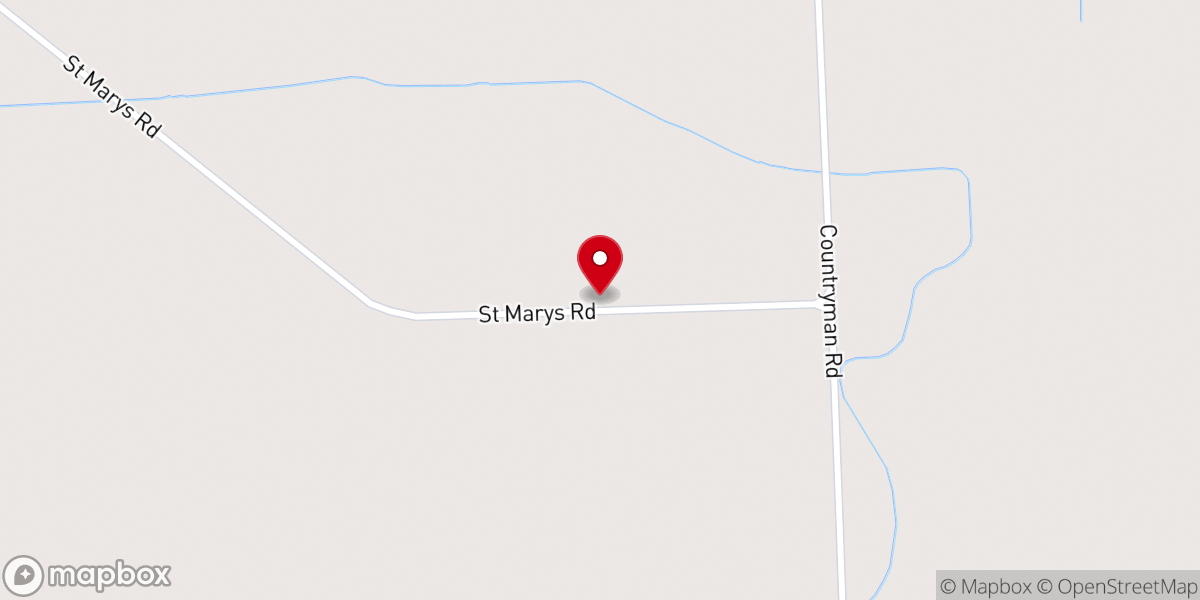Map showing location of The Shrine of St. Mary's of the Field