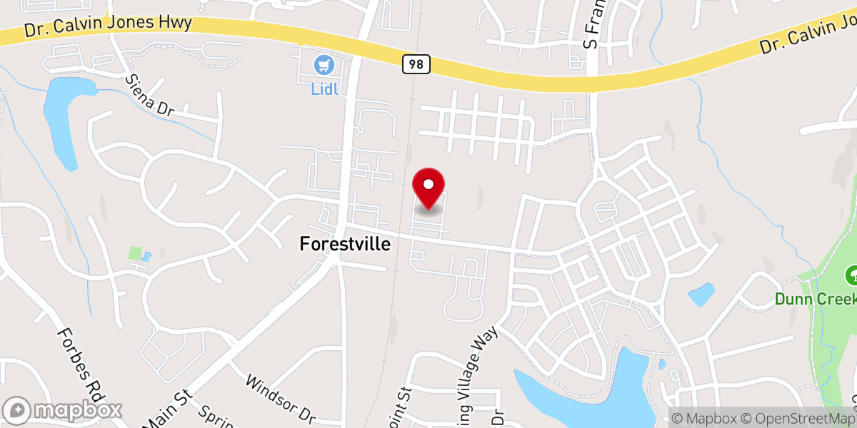 Map showing location of Jubilee International Fellowship