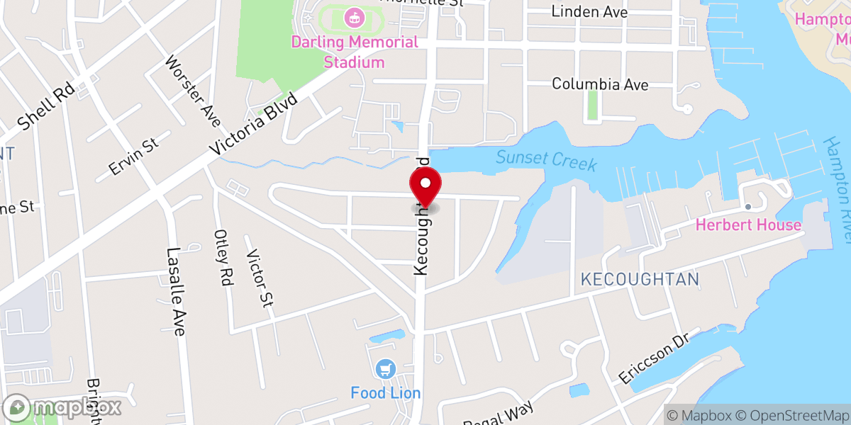 Map showing location of Emmanuel Lutheran Church Parish