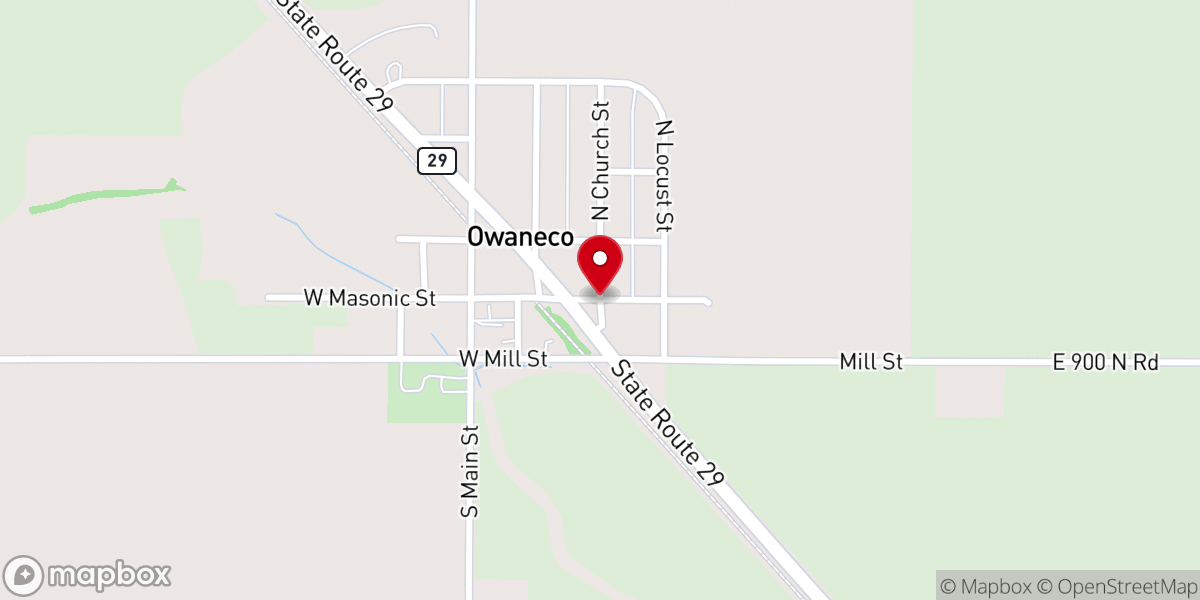 Map showing location of Buckeye