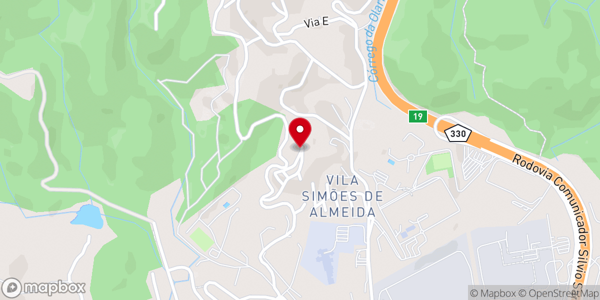 Map showing location of Igreja assembléia de Deus Missão Internacional
