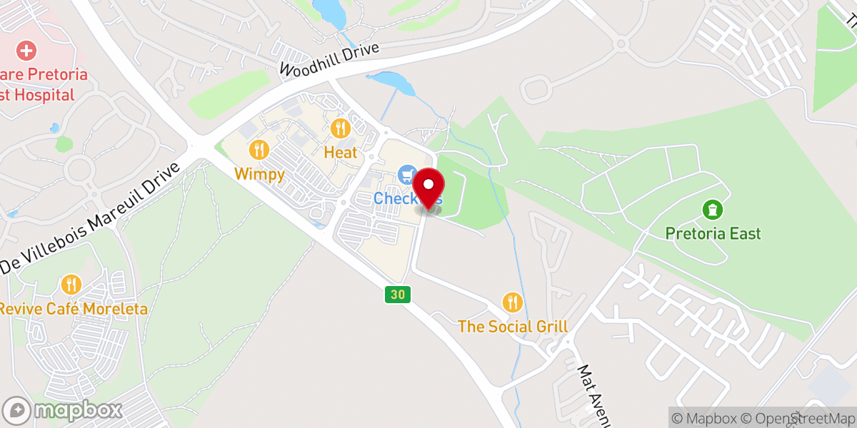 Map showing location of Be Church