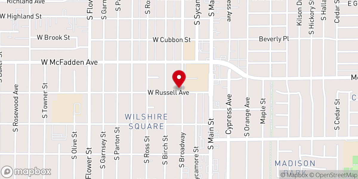 Map showing location of Iglesia Del Buen Pastor Inc