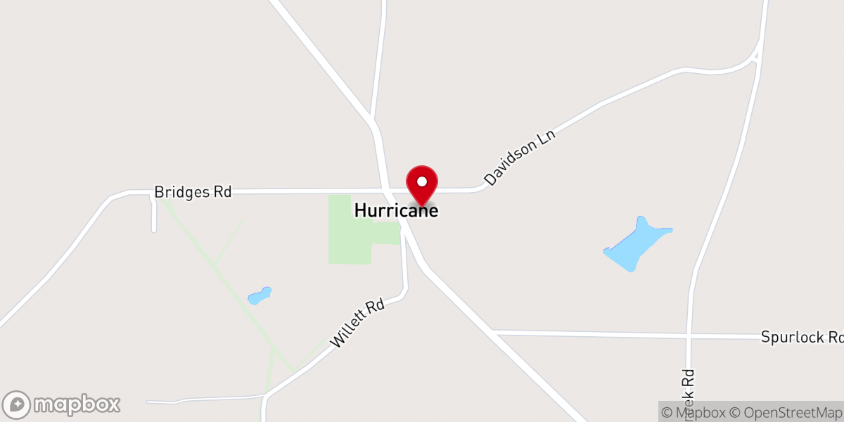 Map showing location of Emmanuel Baptist Church