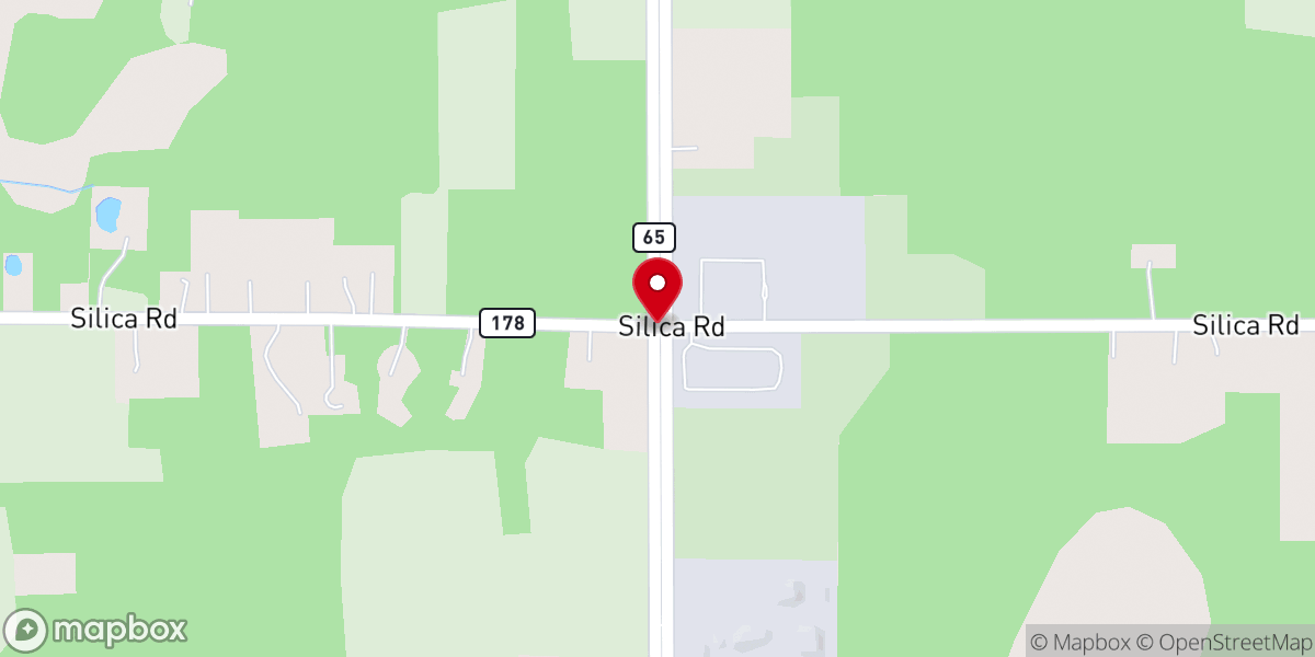 Map showing location of North Jackson