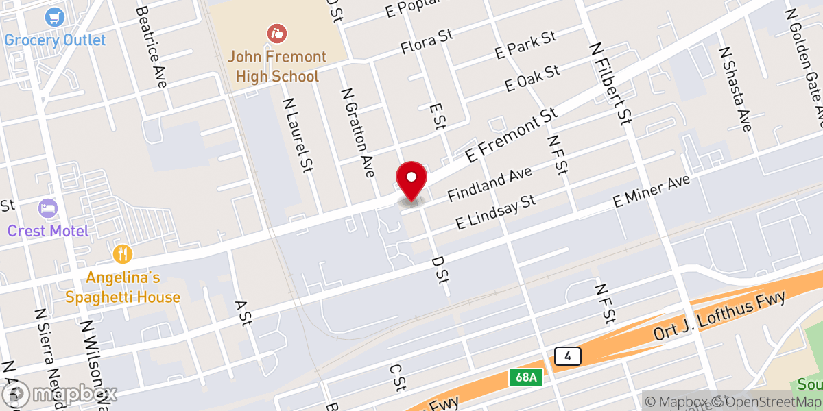 Map showing location of La Iglesia De Dios Nueva Jerusalem 21 Inc