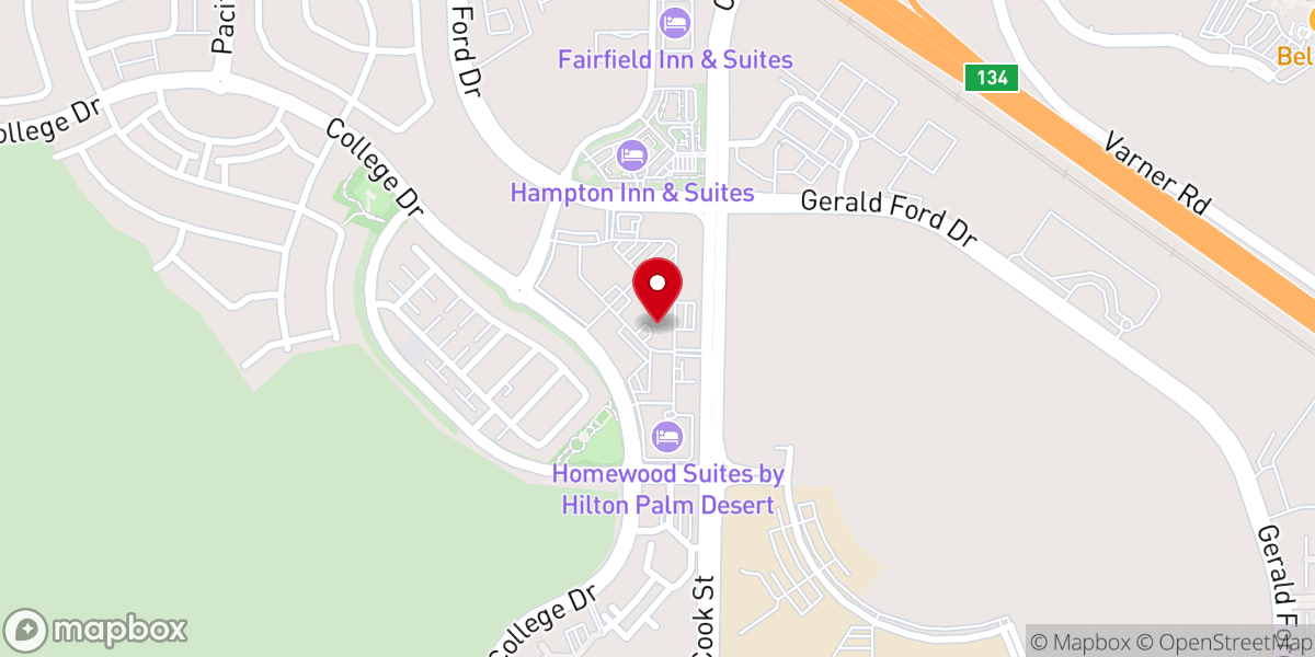 Map showing location of Church212°