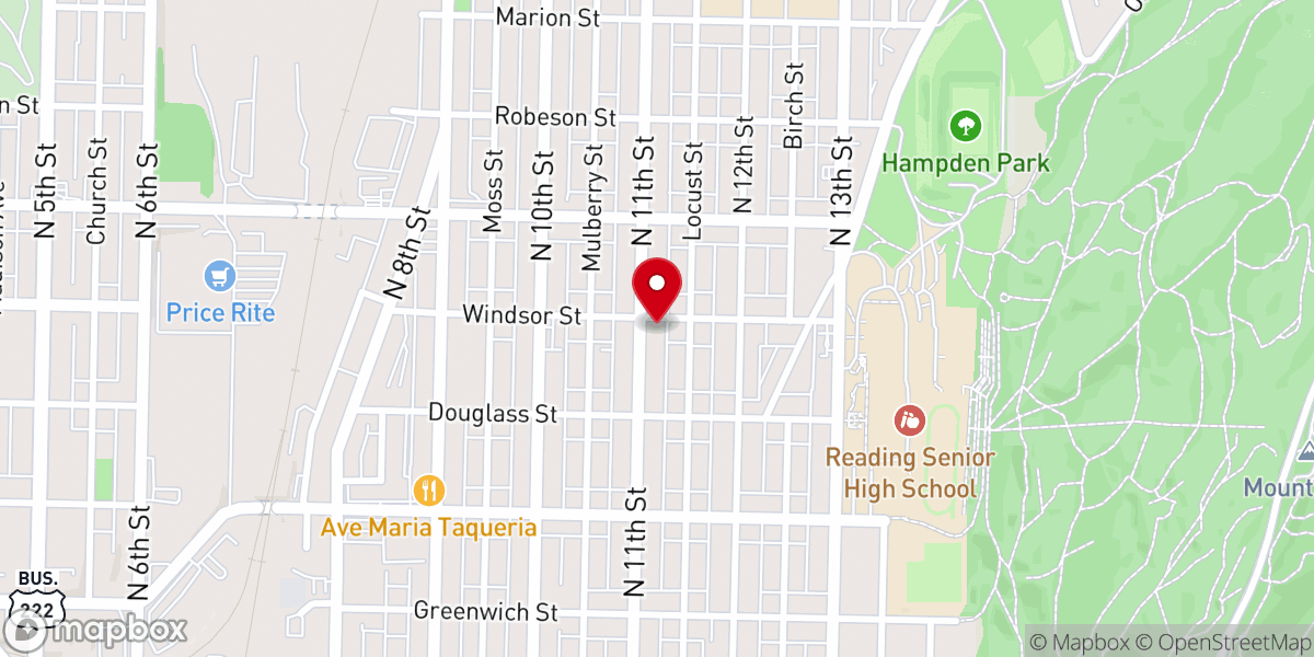 Map showing location of Jesus Is Alive World Center