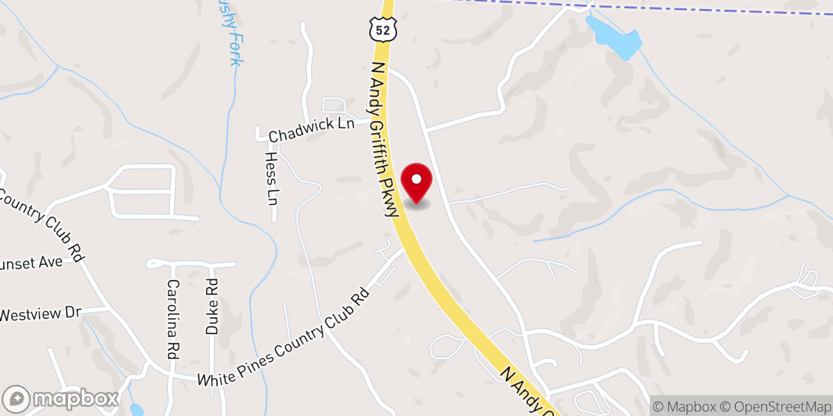 Map showing location of Bread of Life Church