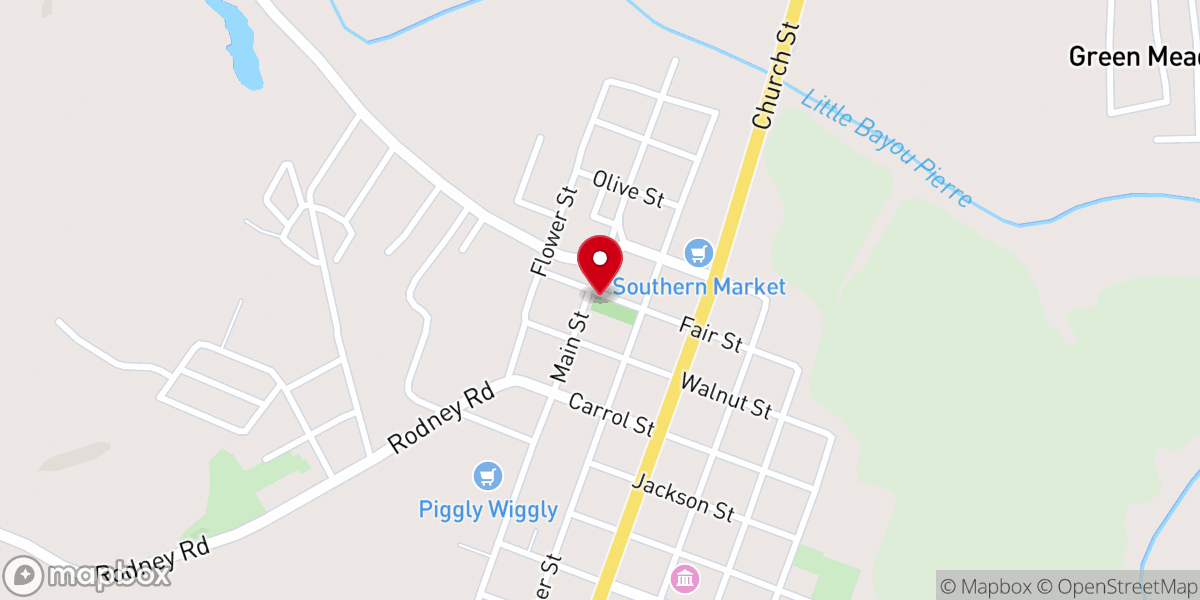 Map showing location of Body of Christ Evagelism