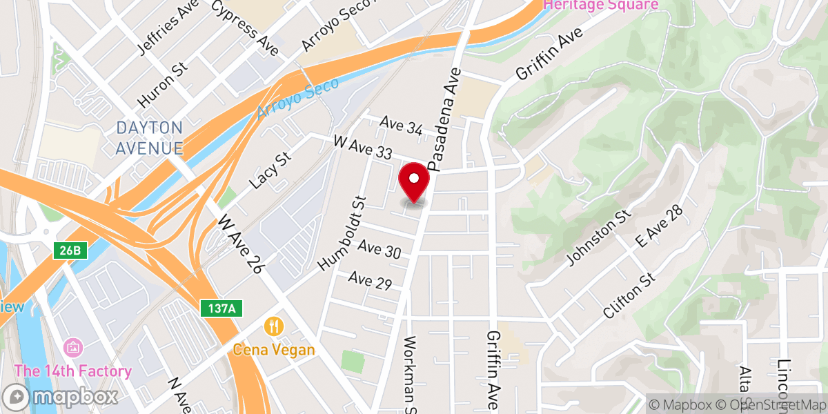 Map showing location of Lincoln Heights Spanish Seventh-Day Adventist Church