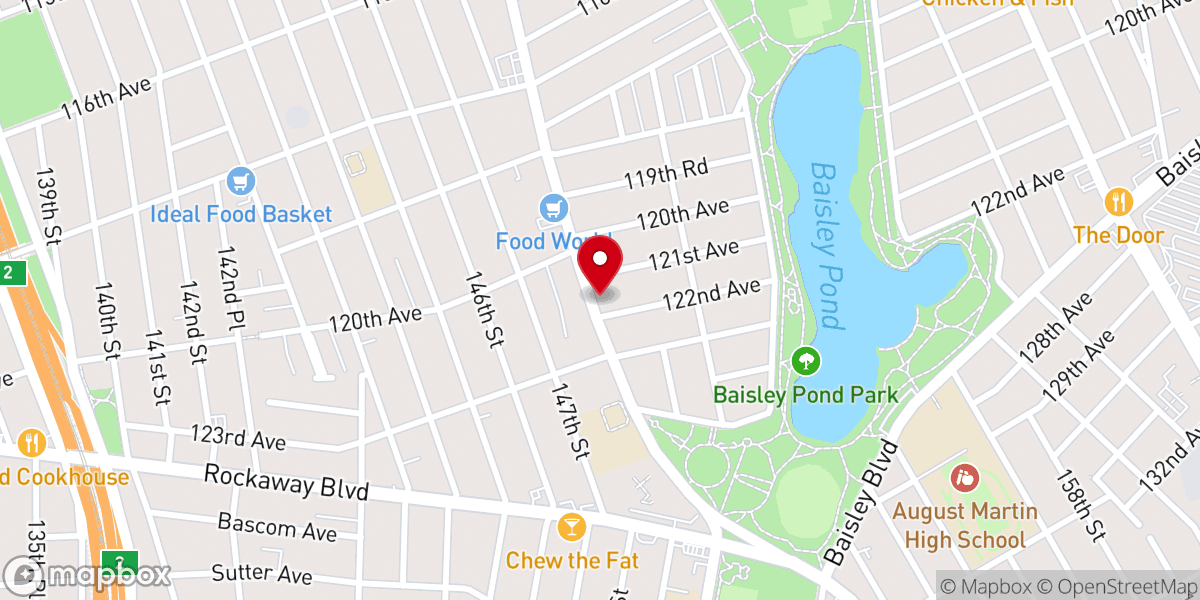 Map showing location of Second Chance NYC