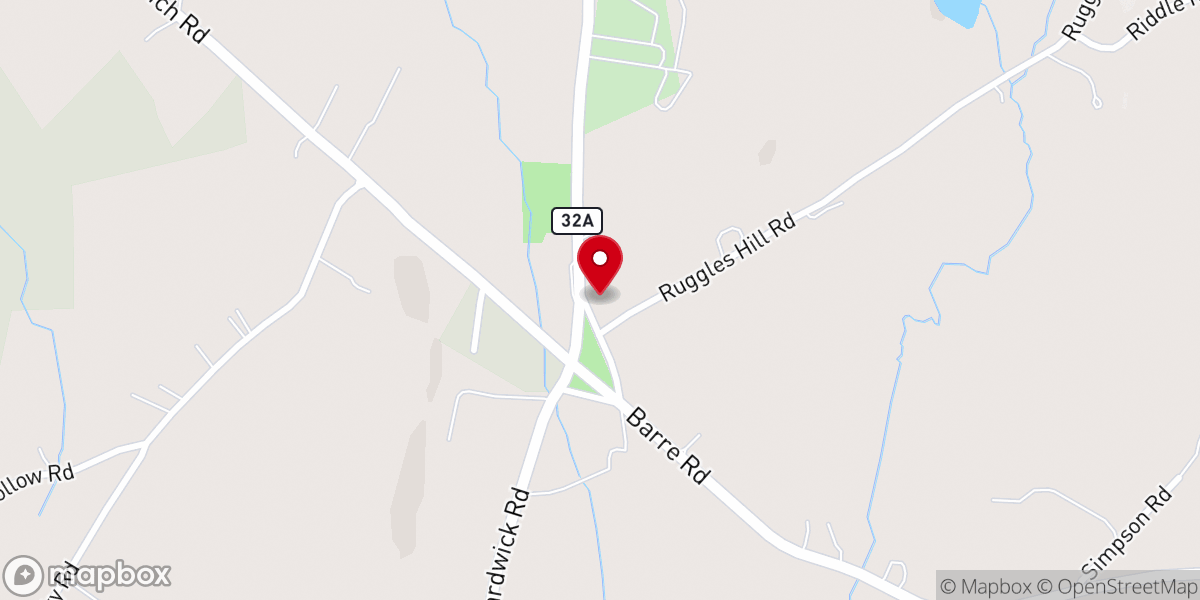 Map showing location of First Universalist Church