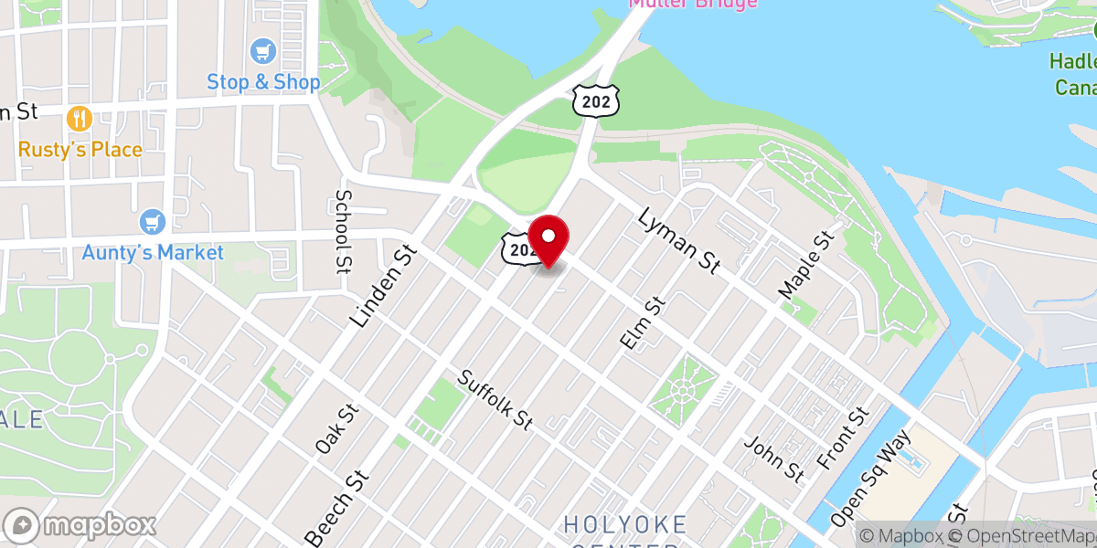 Map showing location of Iglesia Pentacosta La Hermosa