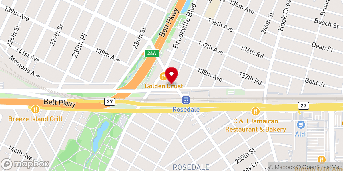 Map showing location of International Pentecostal City Mission Church|Rosedale