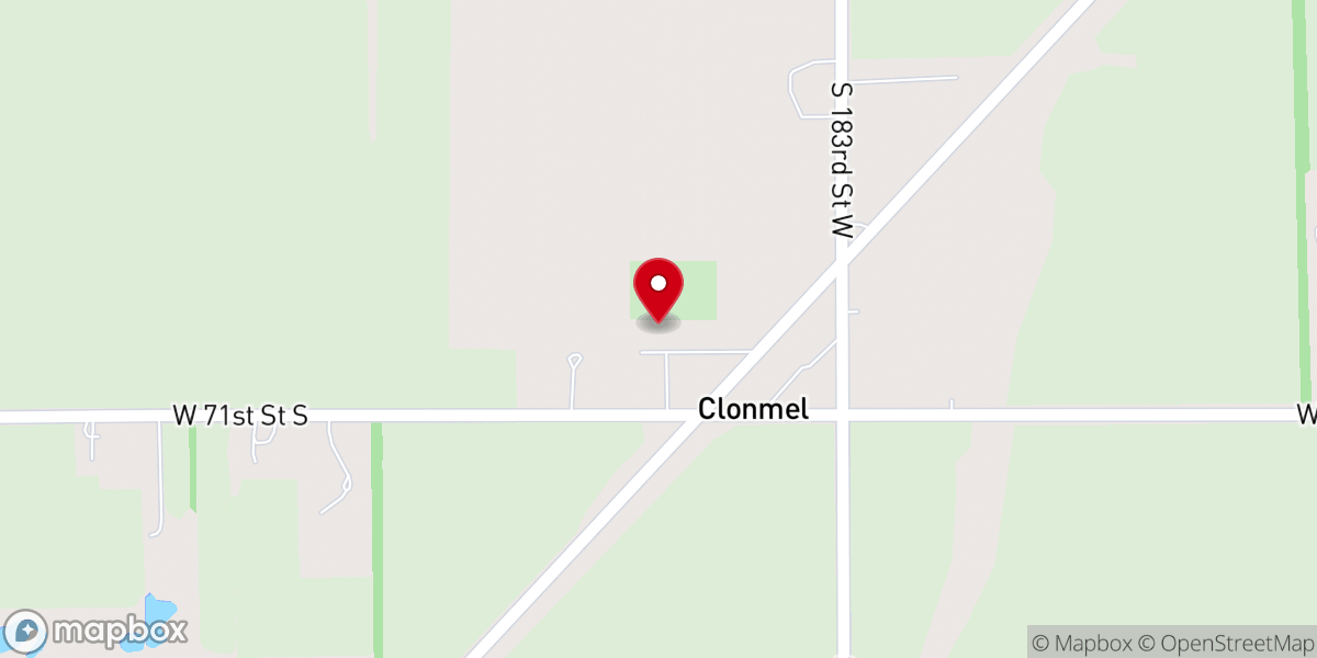 Map showing location of St John the Evangelist Catholic Church, Clonmel