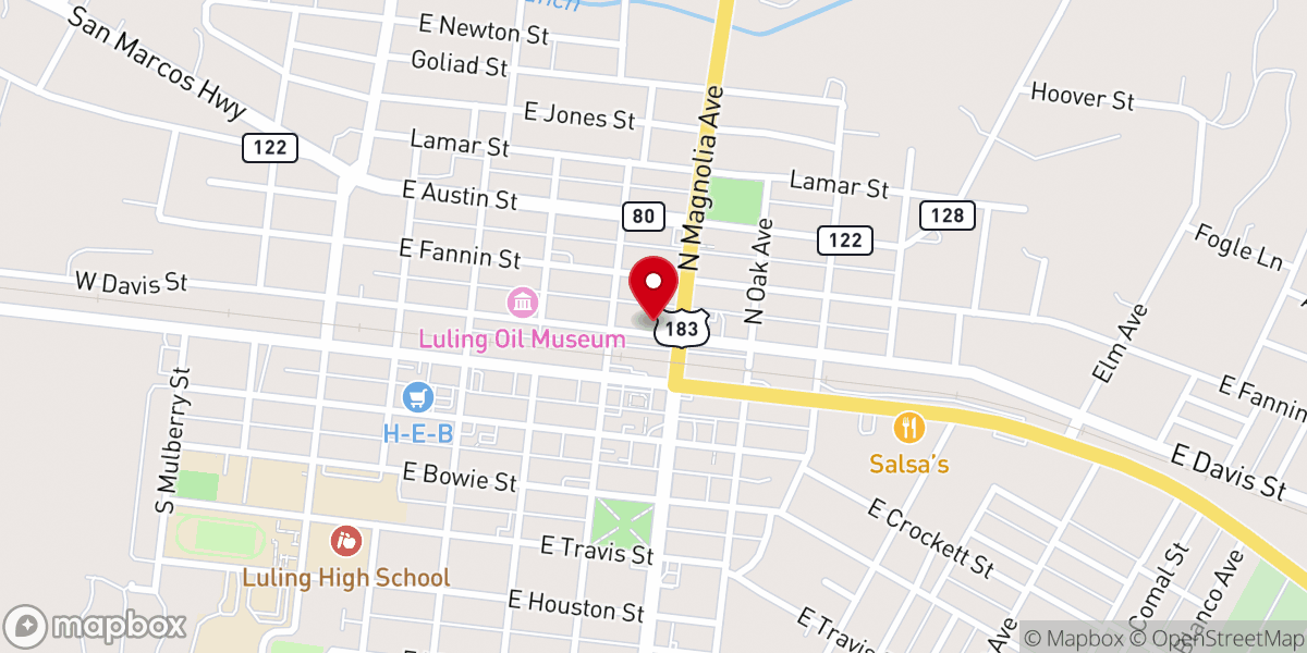 Map showing location of Blake's