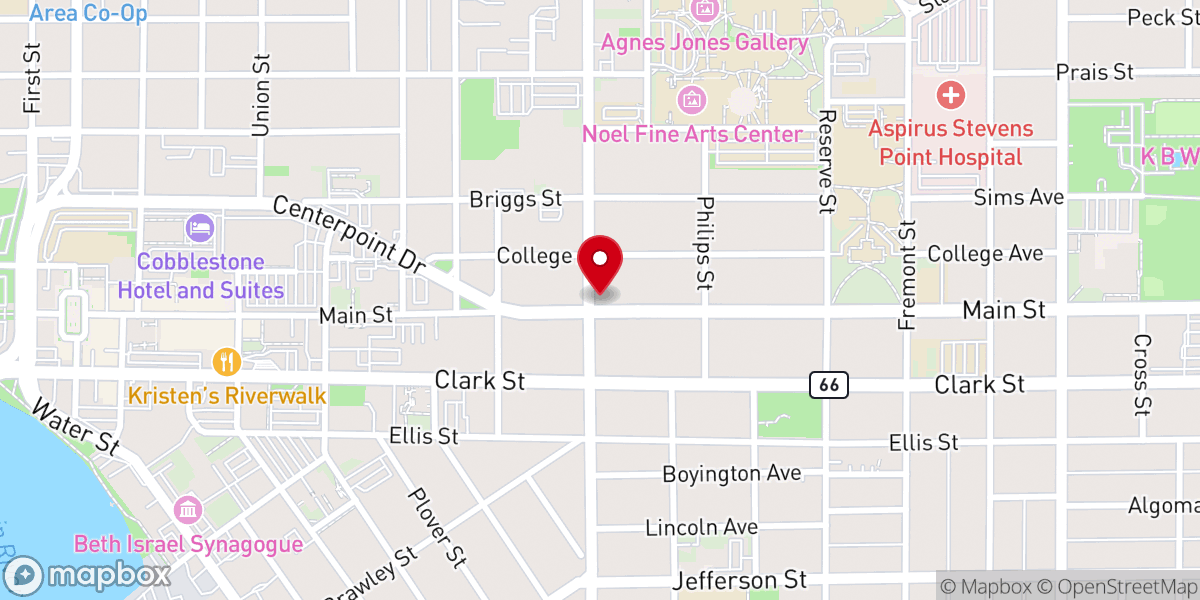 Map showing location of Sovereign Grace church