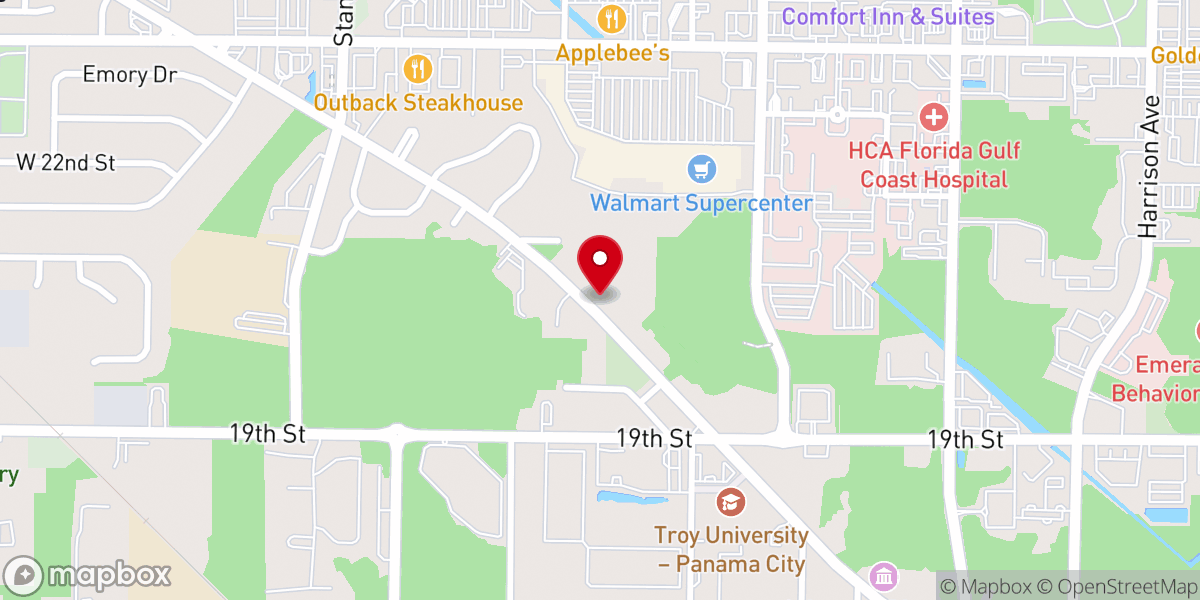 Map showing location of City Church at The Annex