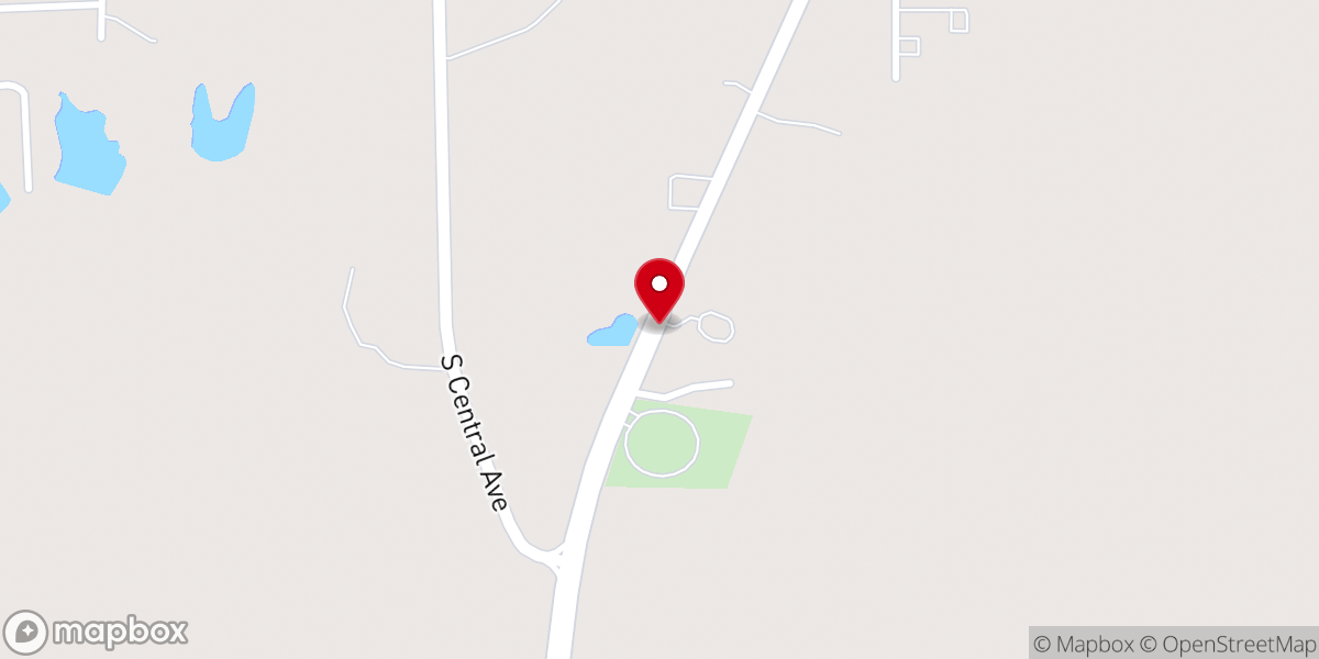 Map showing location of Saint Francis of Assisi Catholic Church