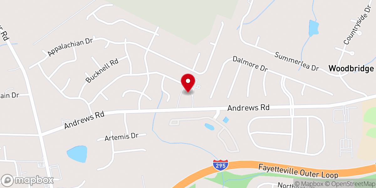 Map showing location of Saint Elizabeth Ann Seton