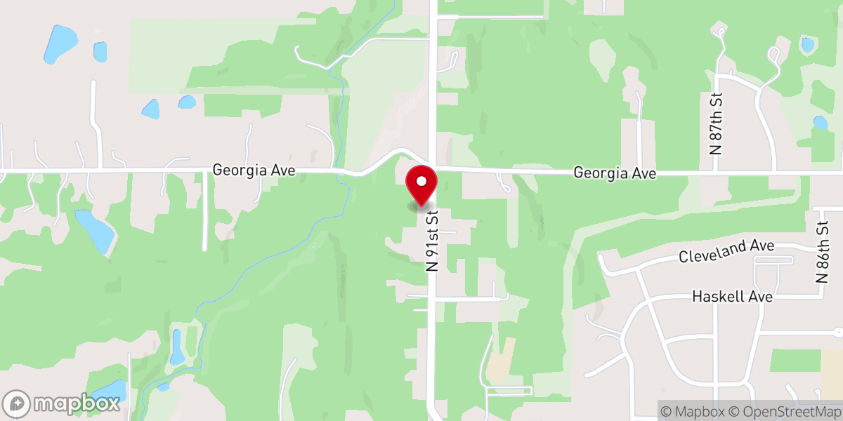 Map showing location of Lakeside Church God In Christian