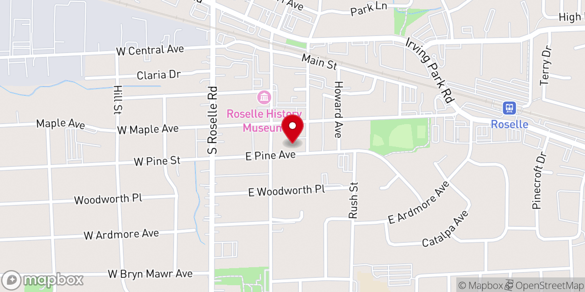 Map showing location of Canaan Apostolic United Church