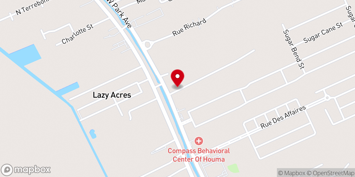 Map showing location of His House Tabernacle