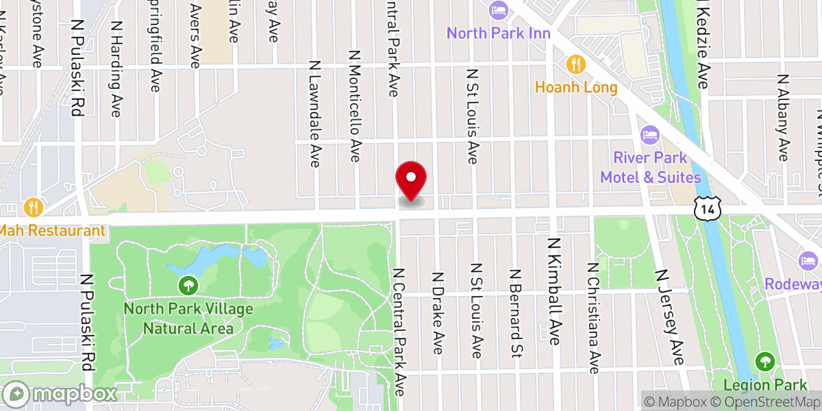 Map showing location of Ordo Templi Orientis USA