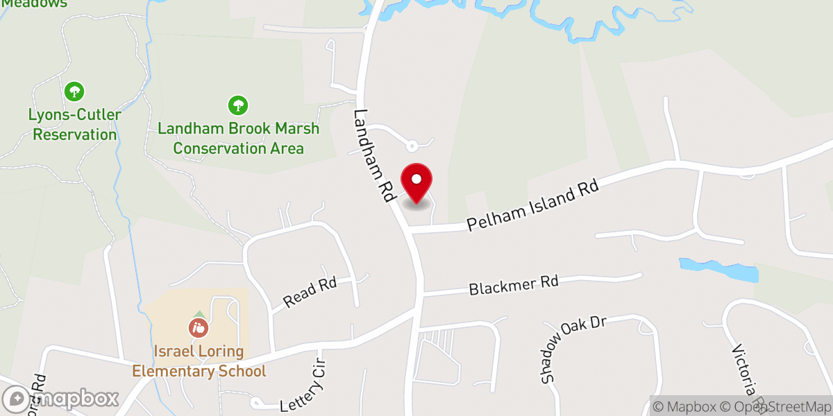 Map showing location of Family Bible Fellowship Inc
