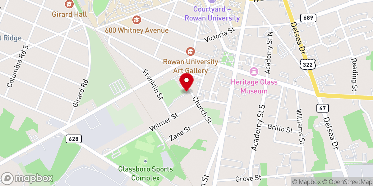 Map showing location of St Anthony Beneficial Society