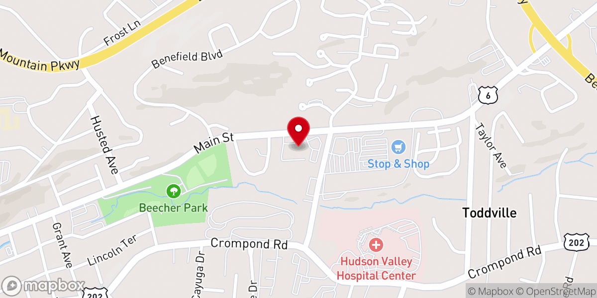 Map showing location of First Hebrew Congregation