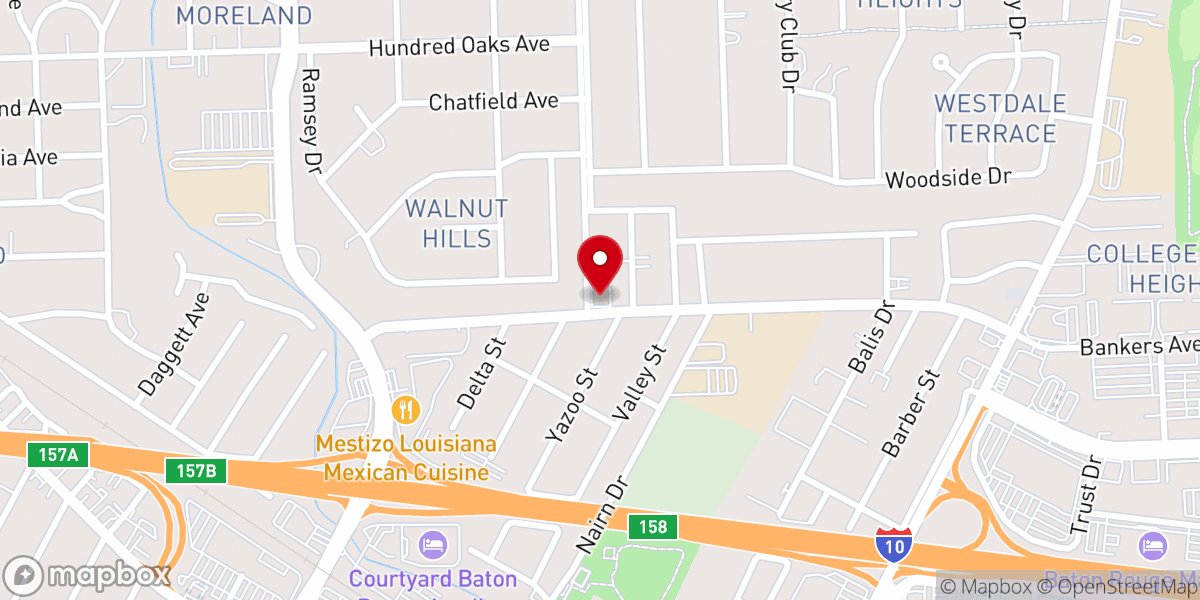 Map showing location of God Chasers Ministry