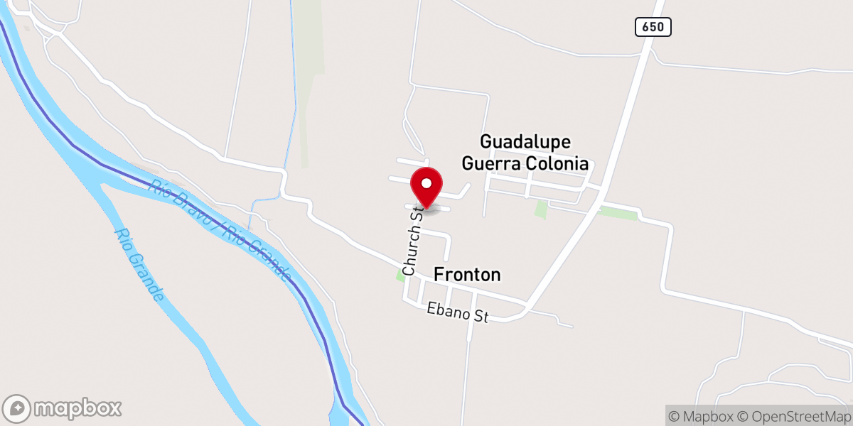 Map showing location of Lamb of God Catholic Mission