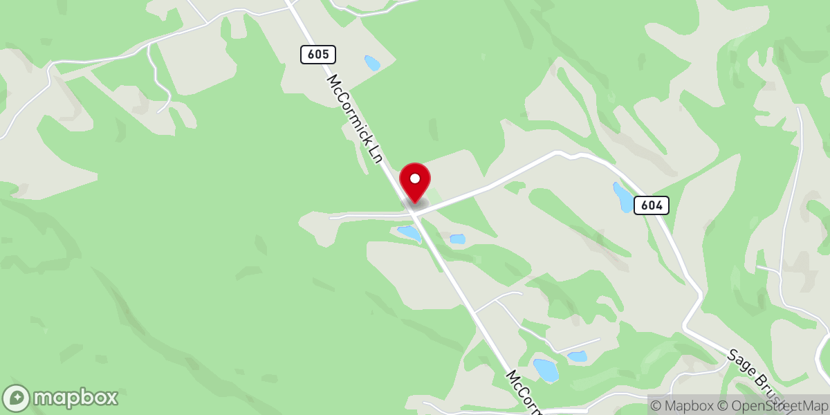 Map showing location of Paxton Chapel