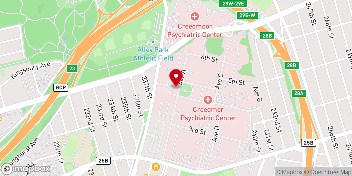 Map showing location of Southern Asian SDA Church