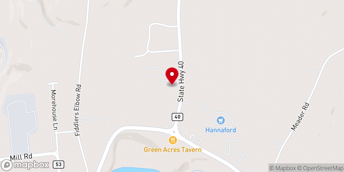 Map showing location of Restoration Church