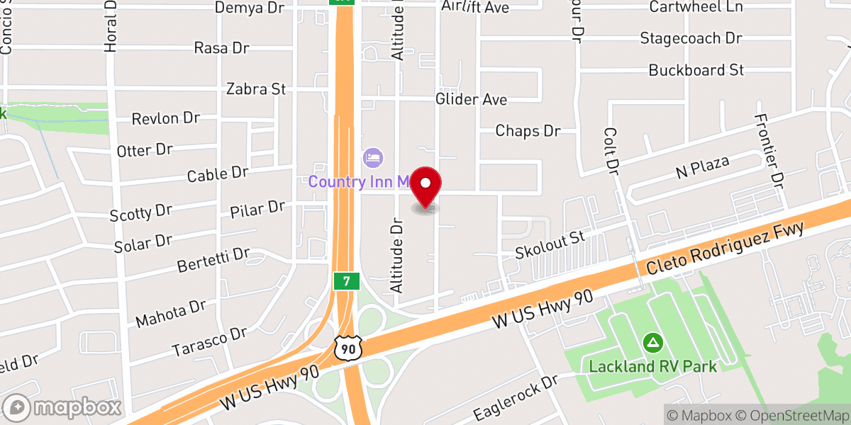 Map showing location of Iglesia Fuente De Amor