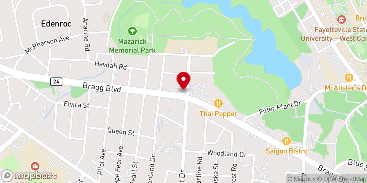Map showing location of Divine Destiny Ministries Inc